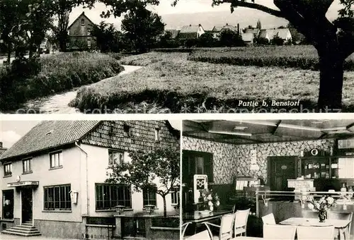 AK / Ansichtskarte Benstorf Gasthaus Zu den drei Kronen Gaststube Benstorf