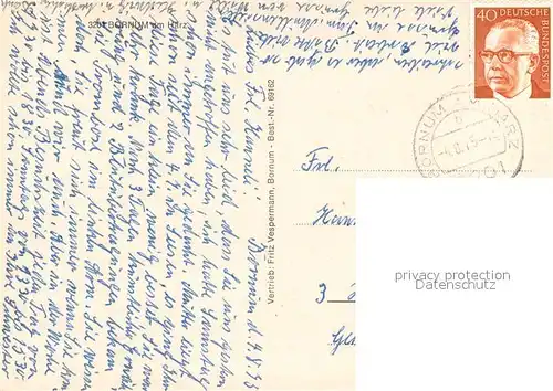 AK / Ansichtskarte Bornum_Harz Orts und Teilansichten  Bornum Harz