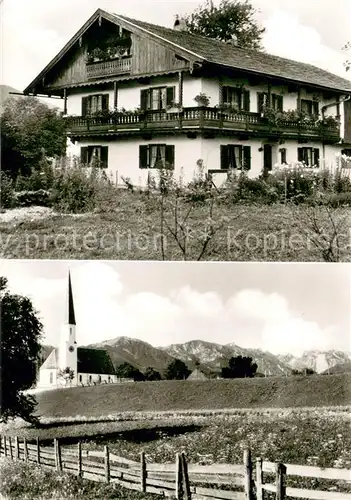 AK / Ansichtskarte Arzbach_Bad_Toelz Ferien Landhaus im Isartal Kirche Arzbach_Bad_Toelz