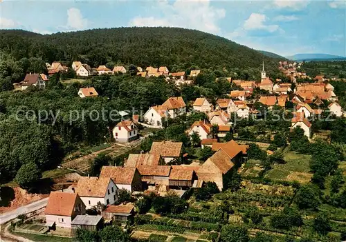 AK / Ansichtskarte Offwiller Fliegeraufnahme Offwiller