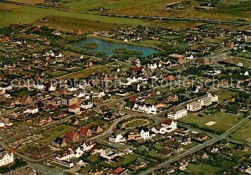 AK / Ansichtskarte Wenningstedt_Sylt Fliegeraufnahme Wenningstedt_Sylt