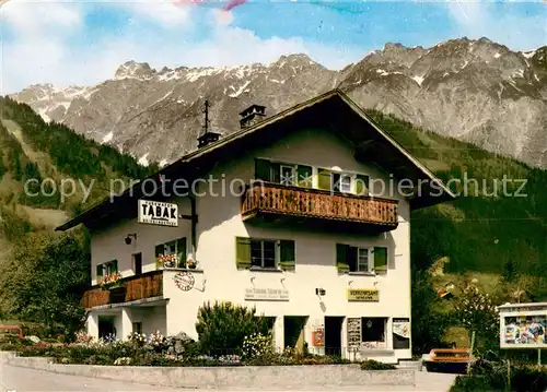 AK / Ansichtskarte Vandans_Vorarlberg Verkehrsamt und Tabak Trafik Kasper Vandans Vorarlberg