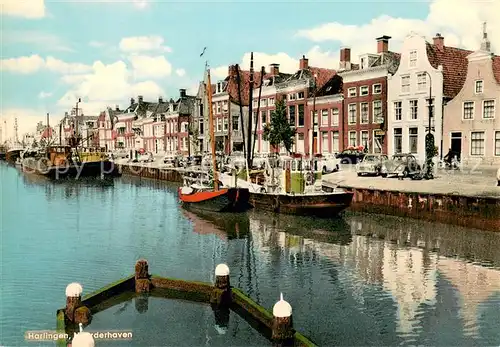 AK / Ansichtskarte Harlingen_Friesland Havenpartie Harlingen_Friesland