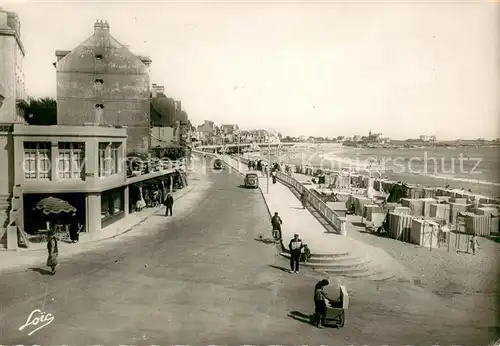 AK / Ansichtskarte Quiberon_Morbihan Entree de la Plage et Boulevard Chenard Quiberon Morbihan