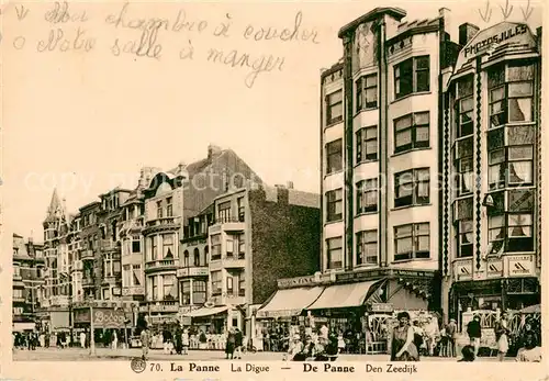 AK / Ansichtskarte La_Panne_Veurne La Digue 