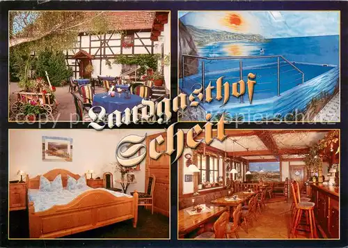 AK / Ansichtskarte Niederwillingen Landgasthof Scheit Niederwillingen