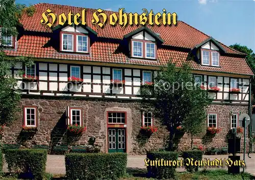 AK / Ansichtskarte Neustadt_Harz Hotel Hohenstein  Neustadt_Harz
