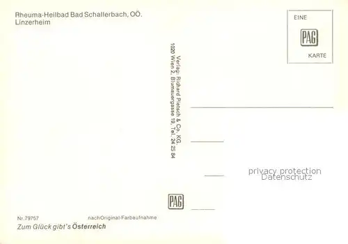 AK / Ansichtskarte Bad_Schallerbach Linzerheim Gesundheitszentrum Bad_Schallerbach