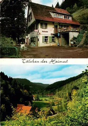 AK / Ansichtskarte Kaltbrunn_Schenkenzell Gasthof zum Taelchen der Heimat Landschaftspanorama Kaltbrunn Schenkenzell