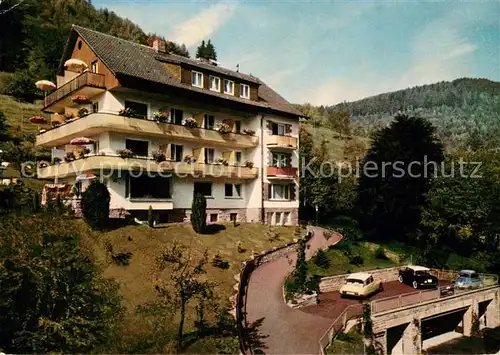 AK / Ansichtskarte Bad_Wildbad Gaestehaus Kiessling im Schwarzwald Bad_Wildbad