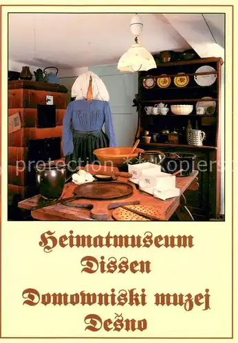 AK / Ansichtskarte Dissen_Niederlausitz Heimatmuseum  Dissen_Niederlausitz