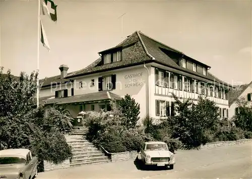 AK / Ansichtskarte Oberstammheim Gasthof Schwert Oberstammheim