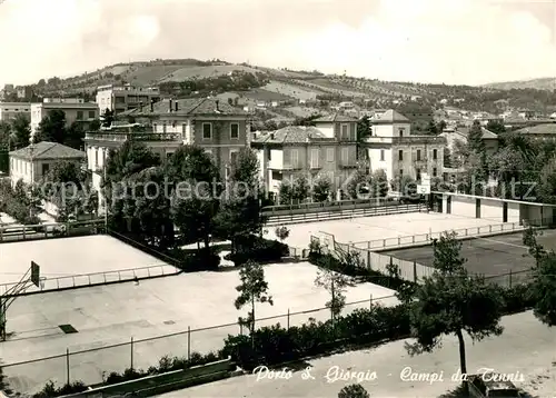 AK / Ansichtskarte Porto_San_Giorgio Campi da Tennis Porto_San_Giorgio