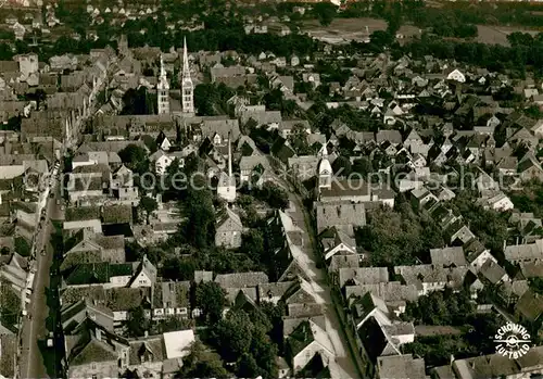 AK / Ansichtskarte Lemgo Fliegeraufnahme Lemgo