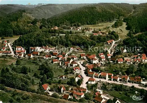 AK / Ansichtskarte Wingen sur Moder Vue generale aerienne Wingen sur Moder