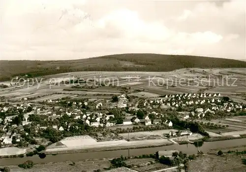 AK / Ansichtskarte Lippoldsberg Fliegeraufnahme Lippoldsberg