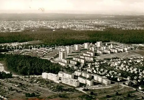 AK / Ansichtskarte Sprendlingen Dreieich Wohnstadt Hirschsprung Fliegeraufnahme Sprendlingen Dreieich