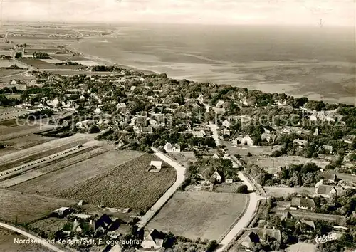 AK / Ansichtskarte Keitum_Sylt Fliegeraufnahme Keitum Sylt