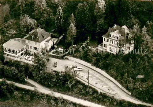 AK / Ansichtskarte Bad_Driburg Fremdenheim Falkenhoehe Fliegeraufnahme Bad_Driburg