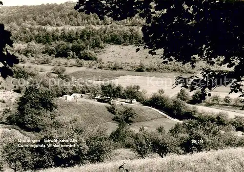 AK / Ansichtskarte Gruibingen Campingplatz Winkelbachtal Gruibingen