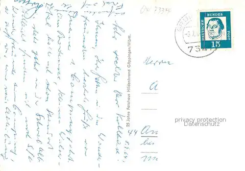 AK / Ansichtskarte Gruibingen Campingplatz Winkelbachtal Gruibingen