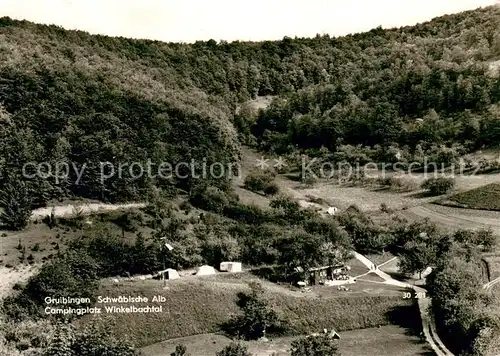 AK / Ansichtskarte Gruibingen Campingplatz Winkelbachtal Gruibingen