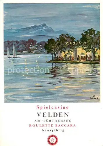 AK / Ansichtskarte Velden_Woerthersee Spielcasino Velden Velden Woerthersee