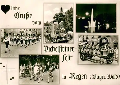 AK / Ansichtskarte Regen Pichelsteiner Fest Umzugsbilder Regen