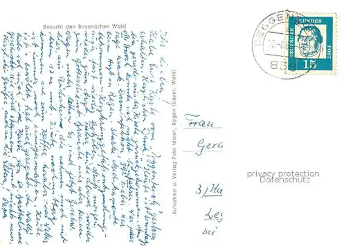 AK / Ansichtskarte Regen Pichelsteiner Fest Umzugsbilder Regen