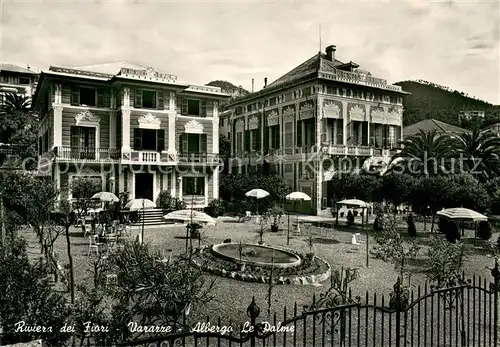 AK / Ansichtskarte Varazze Albergo Le Palme Varazze