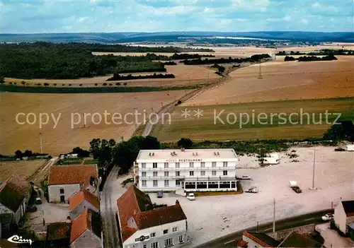 AK / Ansichtskarte Norges la Ville Hotel Bar Restaurant Tebaldini Station Total Vue aerienne Norges la Ville