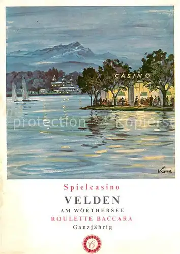 AK / Ansichtskarte Velden_Woerthersee Spielcasino Velden Woerthersee