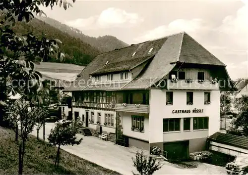 AK / Ansichtskarte Oberprechtal Gasthaus Roessle Oberprechtal