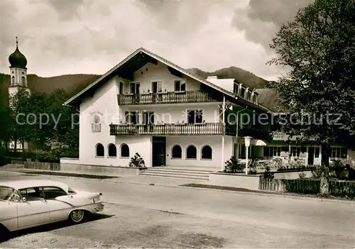AK / Ansichtskarte Oberammergau Hotel Restaurant Boeld Oberammergau