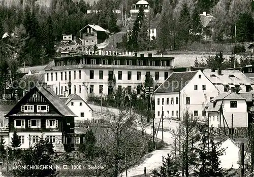 AK / Ansichtskarte Moenichkirchen Alpenhotel Lang Moenichkirchen