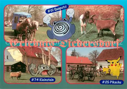 AK / Ansichtskarte Diedersdorf_Seelow Bauernhof Diedersdorf Seelow