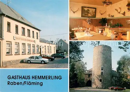 AK / Ansichtskarte Rabenau_Sachsen Gasthaus Hemmerling Fl?ming Rabenau Sachsen