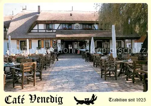 AK / Ansichtskarte Lehde Cafe Venedig Restaurant Lehde