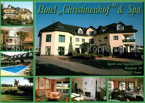 AK / Ansichtskarte Tauer Hotel Christinenhof und Spa Tauer
