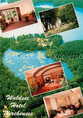 AK / Ansichtskarte Treppeln Waldseehotel Wirchensee Treppeln