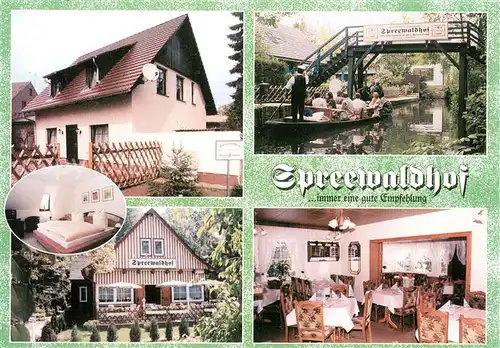 AK / Ansichtskarte Lehde Spreewaldhof mit Haus Jasmin Lehde