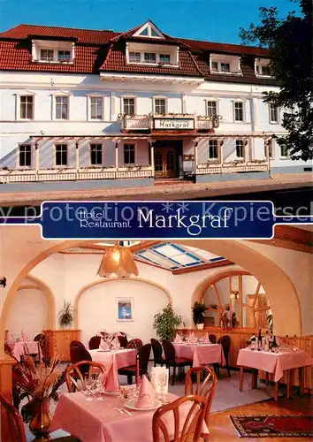 AK / Ansichtskarte Lehnin Hotel Restaurant Markgraf Lehnin