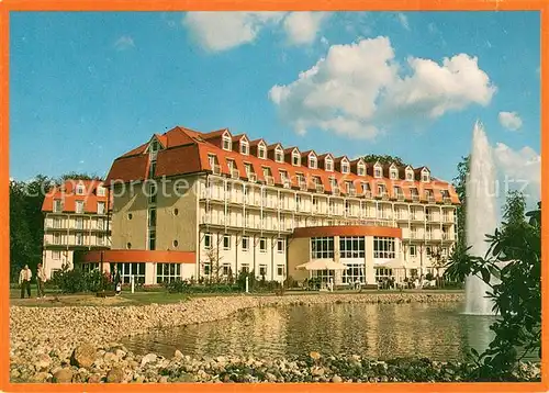 AK / Ansichtskarte Bernau_Berlin Brandenburg Klinik Fontaene Bernau Berlin