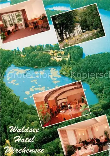 AK / Ansichtskarte Treppeln Waldsee Hotel Wirchensee Treppeln