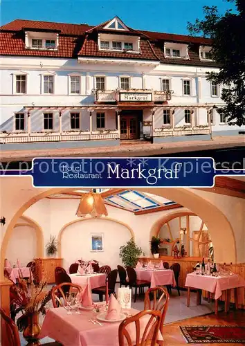 AK / Ansichtskarte Lehnin Hotel Restaurant Markgraf Lehnin