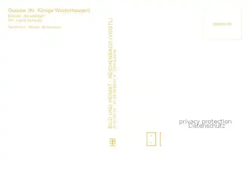 AK / Ansichtskarte Gussow Eiscafe Strandidyll Gussow