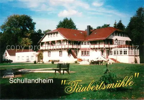AK / Ansichtskarte Friedersdorf_Finsterwalde Schullandheim Taeubertsmuehle 