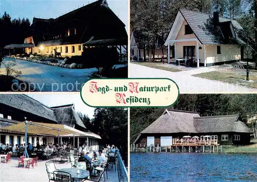 AK / Ansichtskarte Drewitz_Alt_Schwerin Jagd  und Naturpark Residenz ehemaliger Honecker Jagdsitz am Drewitzer See 