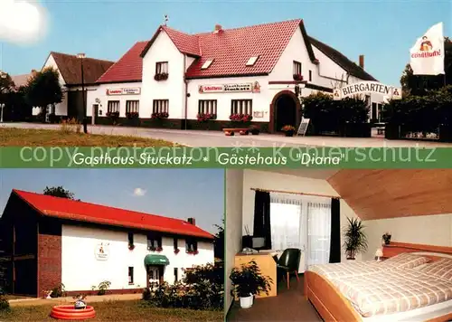 AK / Ansichtskarte Dollenchen Gasthaus Stuckatz Gaestehaus Diana Fremdenzimmer Dollenchen