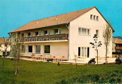 AK / Ansichtskarte Glashuetten_Oberfranken Pension Restaurant Waldhaus Fraenkische Schweiz Glashuetten_Oberfranken